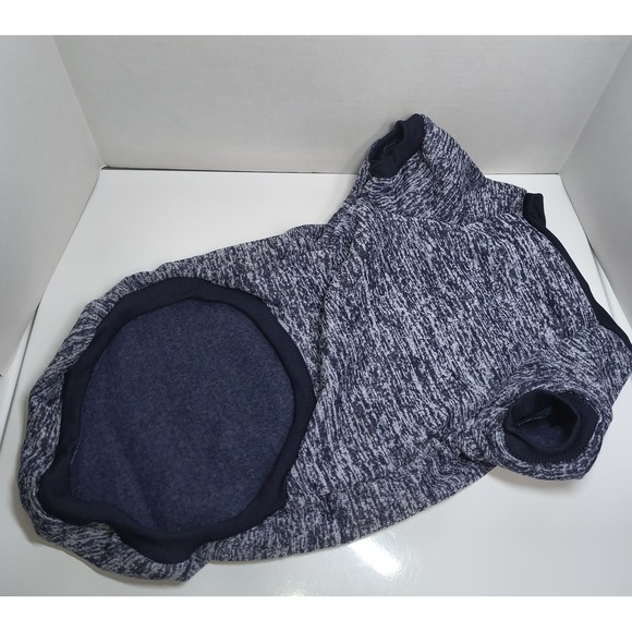 Set Of 2 Dog Sweatshirt Sweater Clothing For Medium Size Dogs Red, Navy Heather - Picture 3 of 9